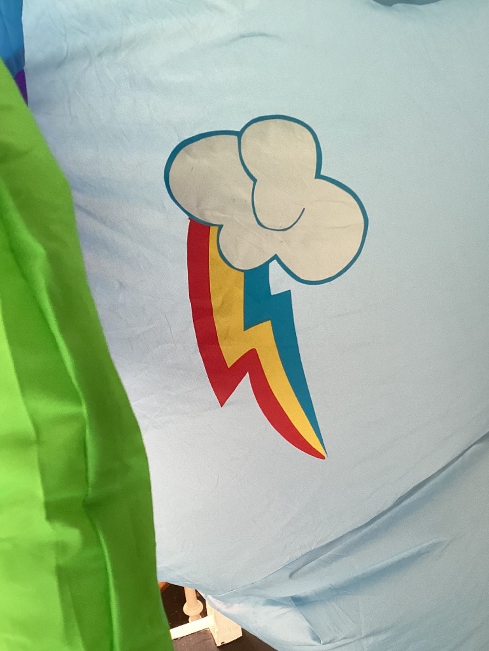 Rainbow Dash Inflatable Kids Costume